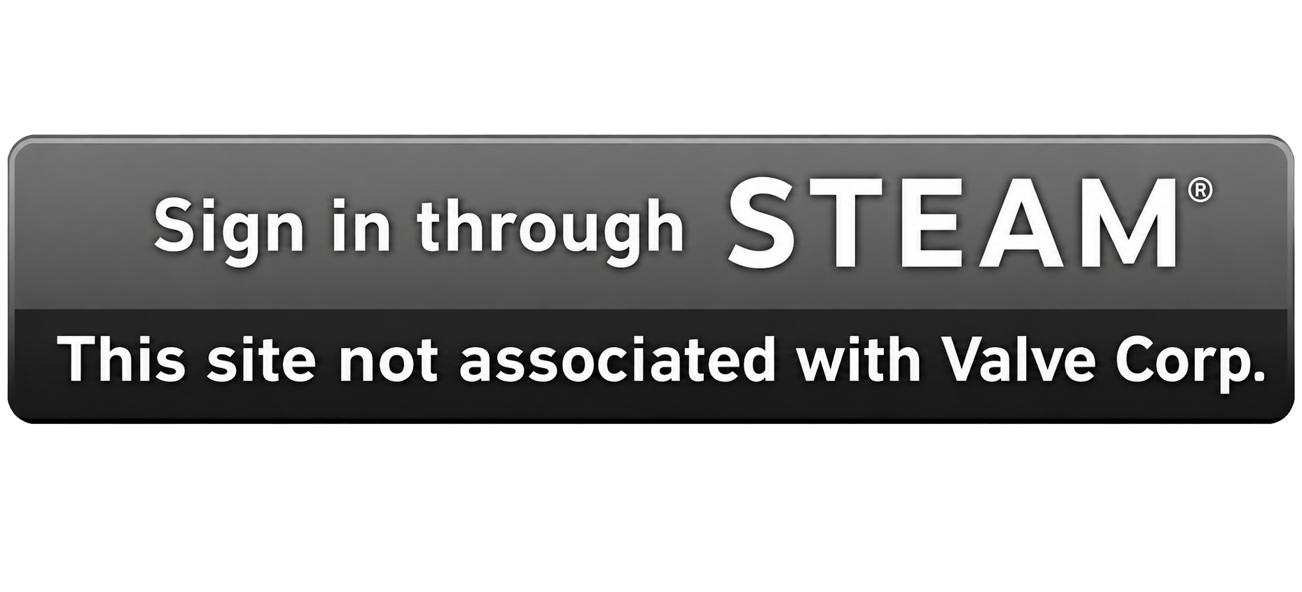 Sign in through Steam